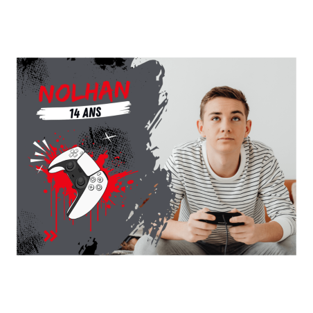 Foto commestibile A4 Gamer
