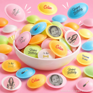 Piattini di caramelle personalizzati