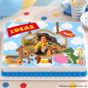 Feuille de sucre A4 personnalisable jouets