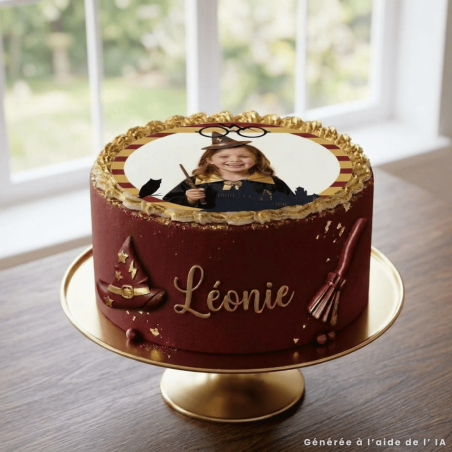 Idea di decorazione per torta a tema mago - Autour du gateau