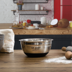 Ciotola impastatrice in acciaio inox - attrezzatura per pasticceria - 2 modelli tra cui scegliere