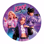 Disco decorativo Kandy Stars K-pop da 20 cm - Decorazione