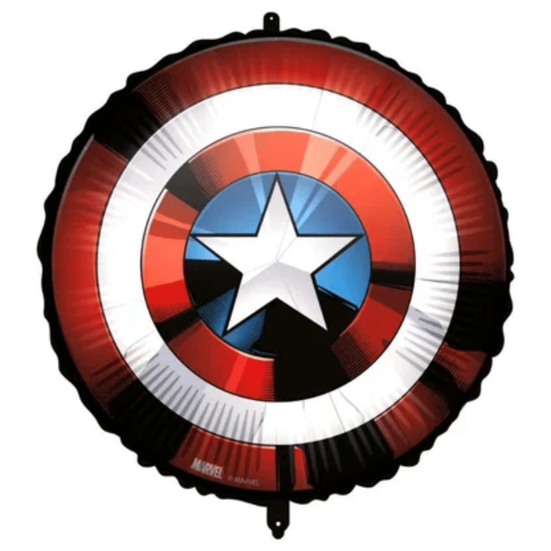 Palloncino di compleanno degli Avengers - Scudo di Capitan America