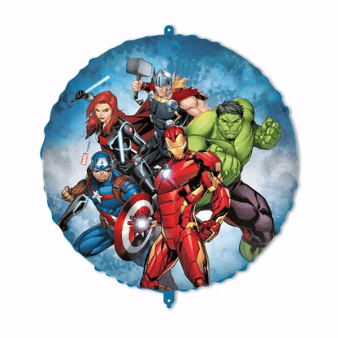Palloncino in lamina degli Avengers da 46 cm per compleanno a tema Marvel