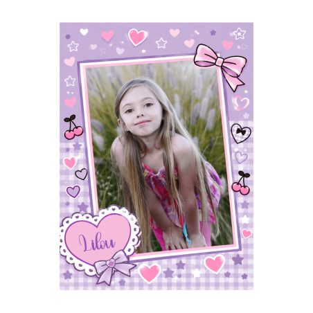 Photo comestible Kawaii à personnaliser
