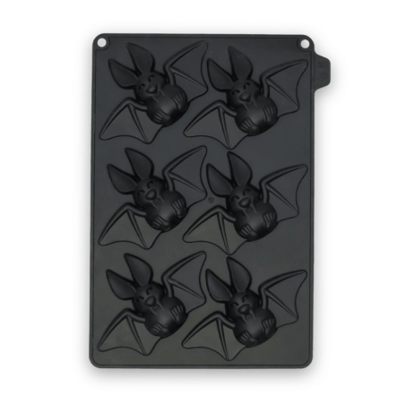 stampo in silicone per torte a forma di pipistrello di Halloween