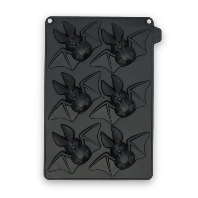 stampo in silicone per torte a forma di pipistrello di Halloween