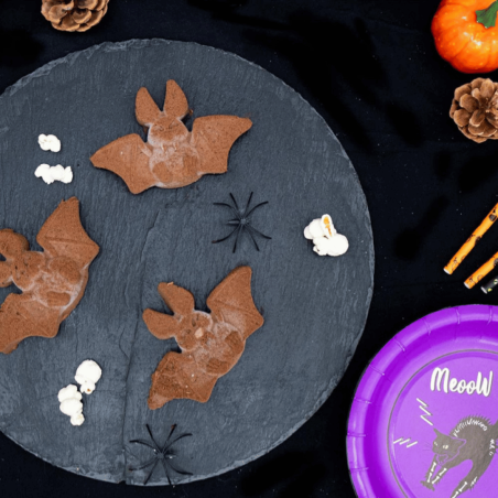 Mini torta a forma di pipistrello per Halloween - Cécoa Paris