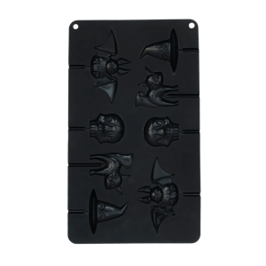 Stampo in silicone per 8 lecca-lecca di Halloween