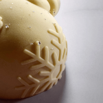 Dettagli del dessert gelato a forma di pupazzo di neve - Pavoni Italia