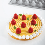 Decorazione trompe l'oeil di frutti di bosco, Pavoni Italia