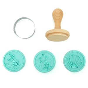 Kit per stampini per biscotti a forma di sirena - Cecoa Paris