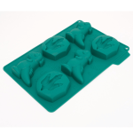 stampo in silicone per torta a forma di dinosauro