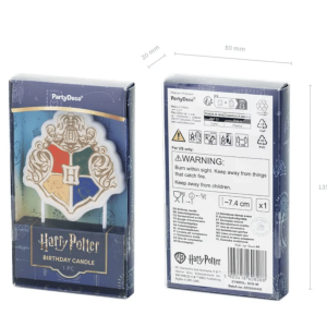 candela di compleanno di Harry Potter
