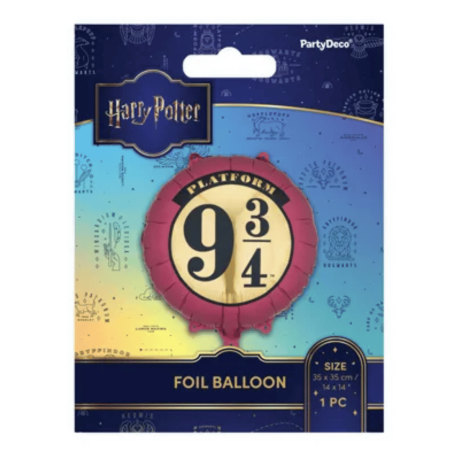Palloncino di compleanno di Harry Potter, 35 x 35 cm