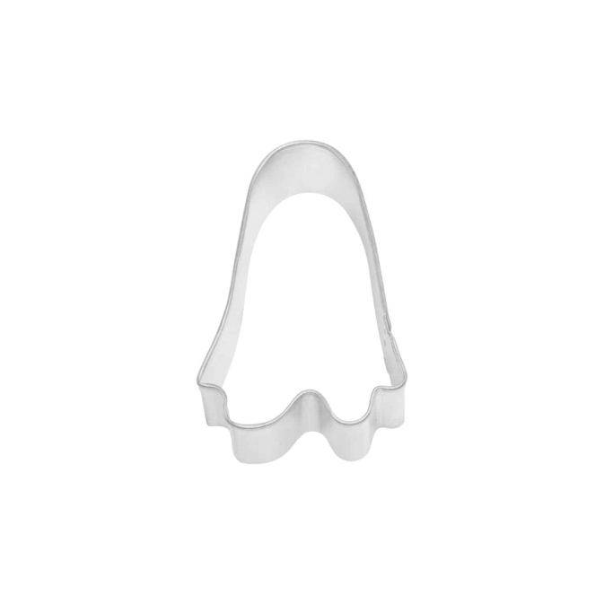 Tagliabiscotti a forma di fantasma in acciaio inossidabile