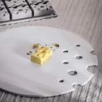 Stampo trompe l'oeil con formaggio Gruyère