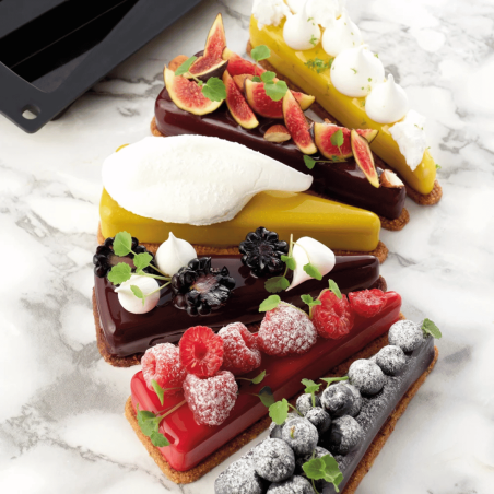 Pasticcini trompe l'oeil - fette di torta