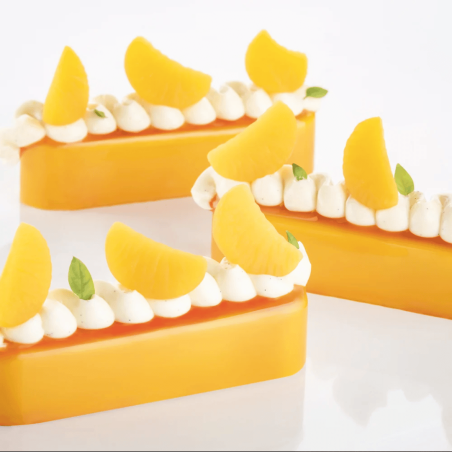 pasticcini al mandarino trompe l'oeil