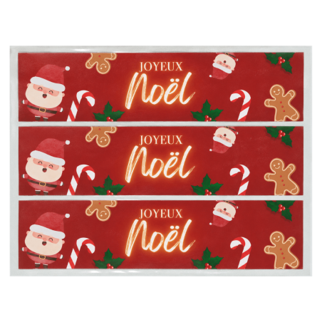 Contour de gâteau Joyeux Noël