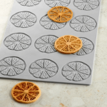 stampo in silicone per agrumi pavone Italia - rondelle al limone