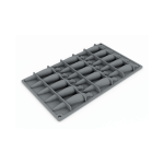 Stampo in silicone per 20 tortine trompe l'oeil a forma di carota