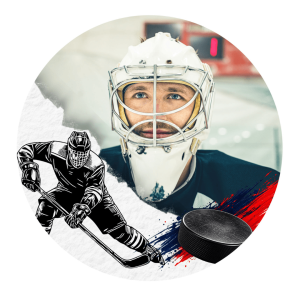 Foto commestibile Hockey rotondo 20 cm