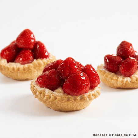 crostatine di fragole conservate