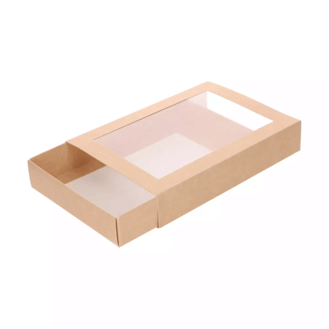 Scatola per biscotti e torte in carta kraft Funcakes x10
