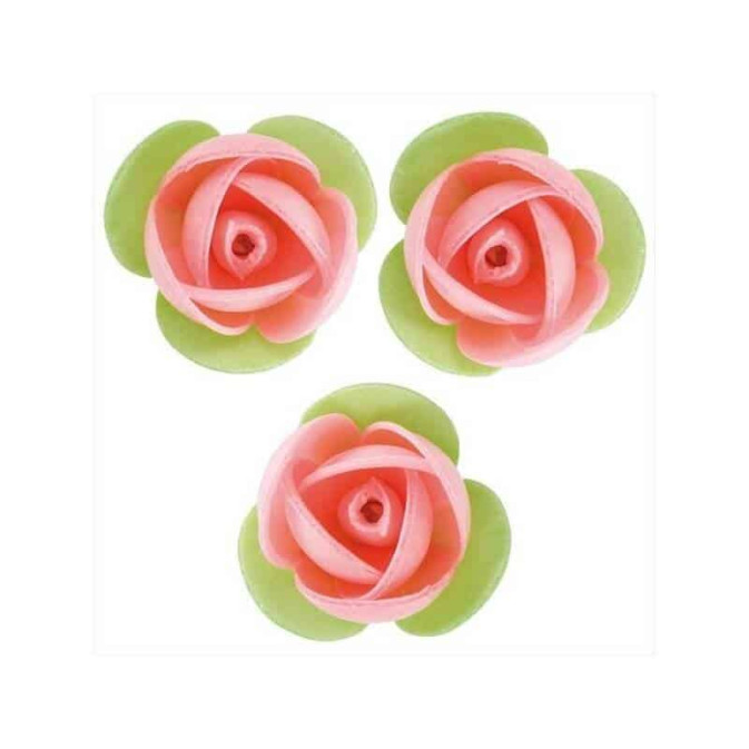10 rose con foglie di matzo