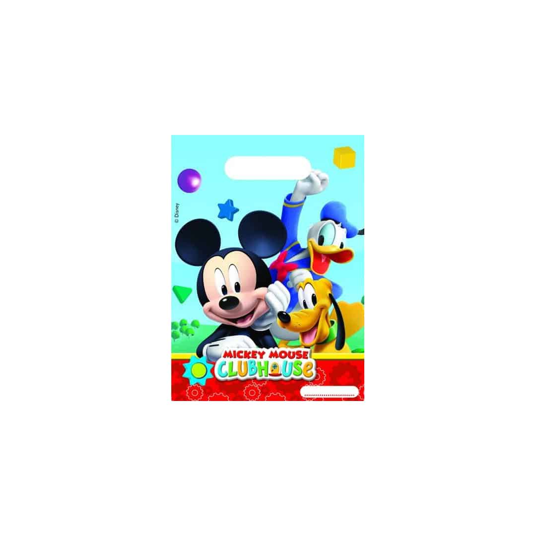 6 sacchetti di plastica di Topolino