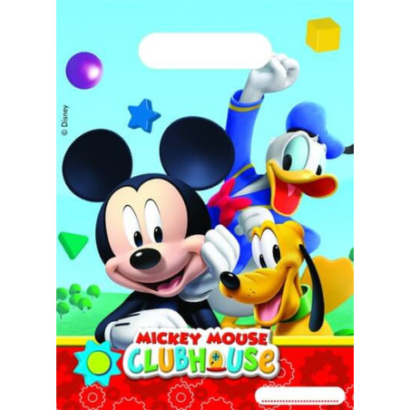 6 sacchetti di plastica di Topolino
