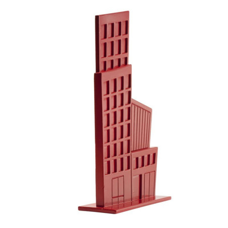 Costruzione in PVC rosso per la decorazione della torta