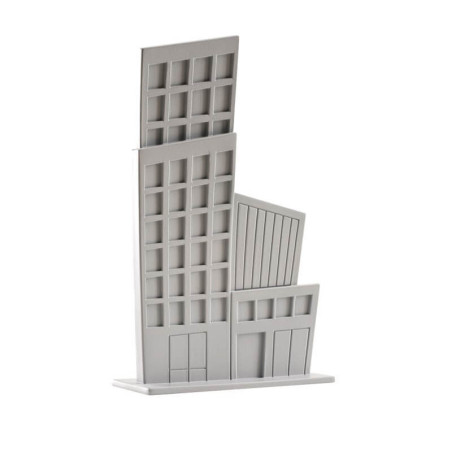 edificio-grigio-per-decorazione-torta