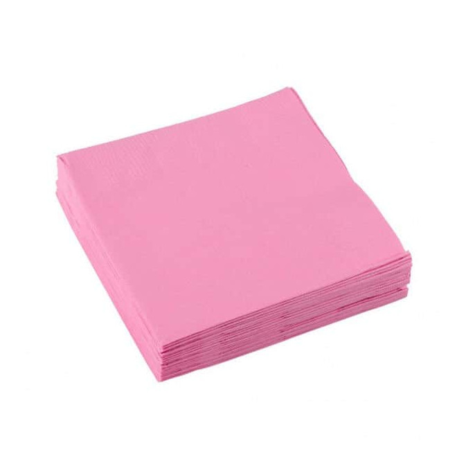 tovaglioli di carta rosa