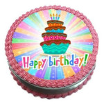 Torta-disco-buon-compleanno