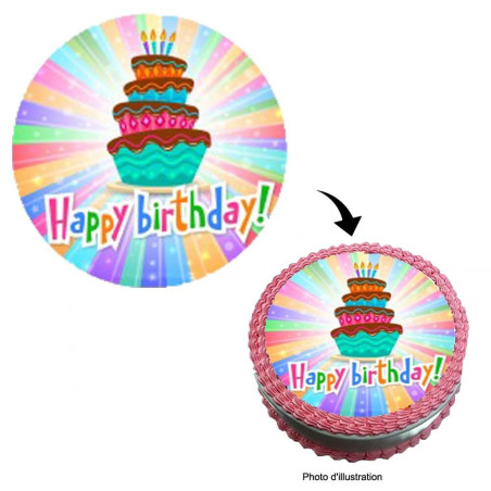 Buon compleanno-disco-di-zucchero