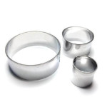Set di 3 tagliabiscotti rotondi