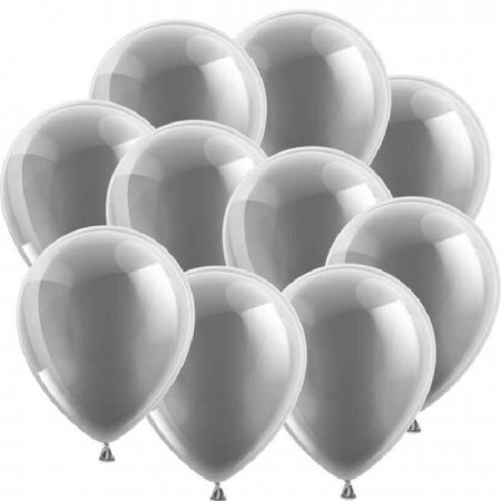 Palloncini madreperla-argento