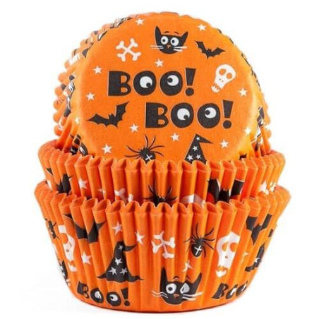 50 pirottini per cupcake-BOO-BOO