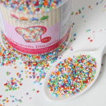 perle di zucchero multicolori