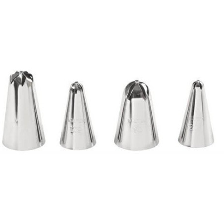 Set di 4 ugelli-Wilton-flowers-cake-design