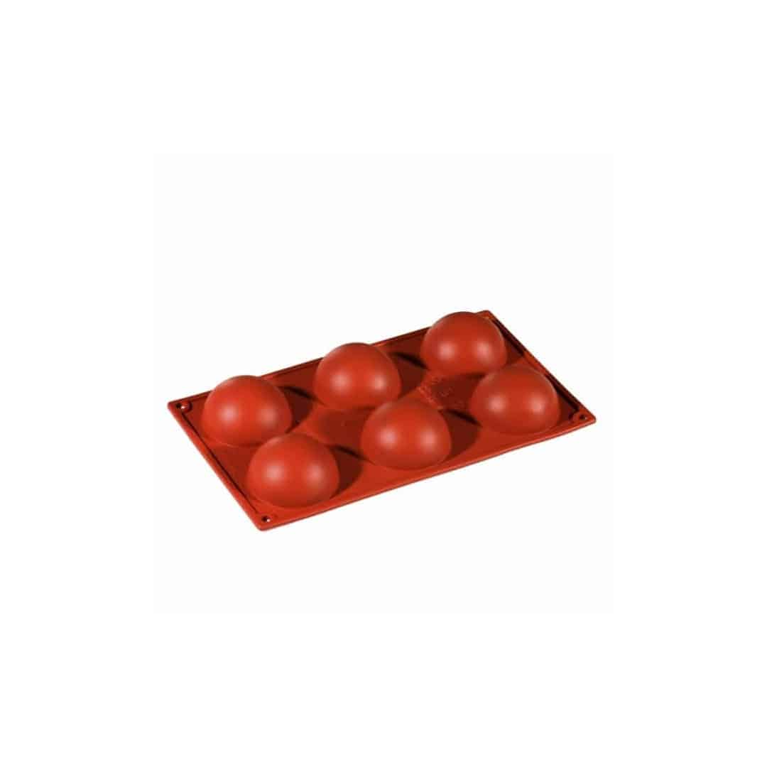 Stampo in silicone 6 sfere Pavoni