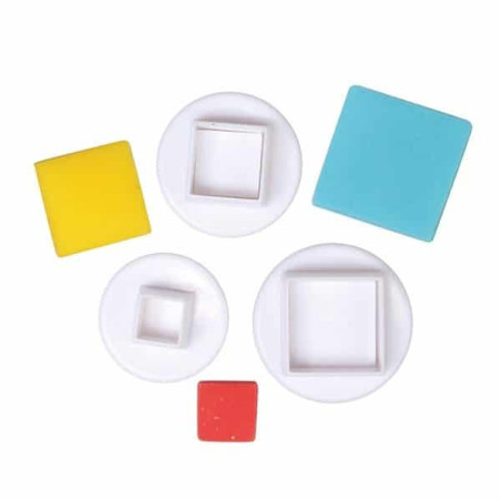 Tagliabiscotti 3 quadrati