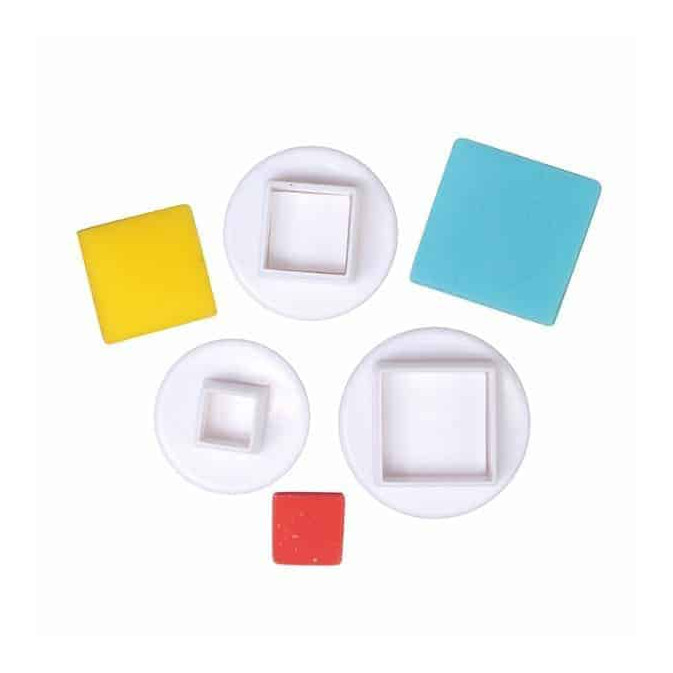 Tagliabiscotti 3 quadrati