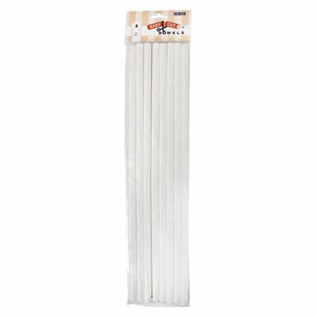 8 tasselli in plastica da 40 cm