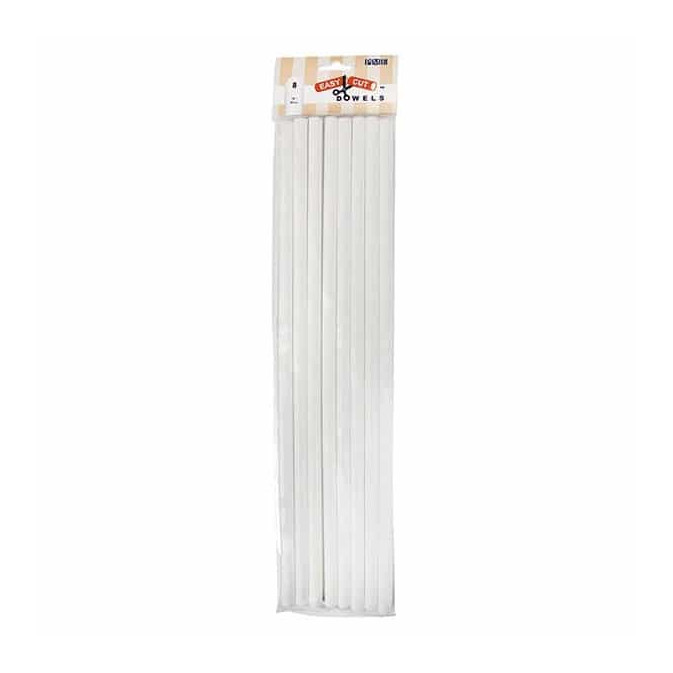 8 tasselli in plastica da 40 cm