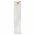 8 tasselli in plastica da 40 cm