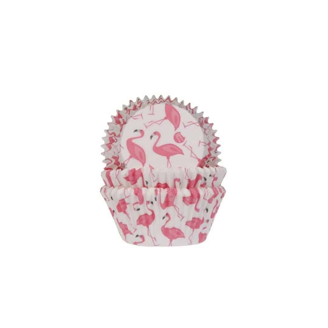 50 custodie con fenicotteri rosa