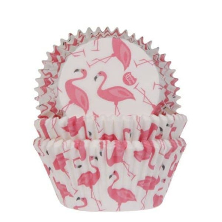 50 custodie con fenicotteri rosa